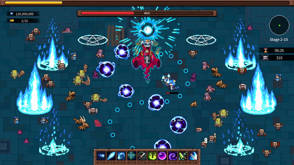 『キャットガールサバイバー』ドット絵弾幕アクションに植田佳奈、小倉唯、三宅麻理恵ら出演。大型アプデで新スキル&レベルアップ要素追加