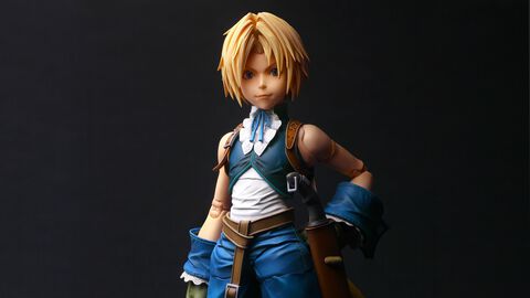 『FF9』ジタンの“PLAY ARTS 真”フィギュアが発売決定＆予約受付開始。メイジマッシャー、ダガー、戦闘中の表情を表現した顔パーツなどが付属。
