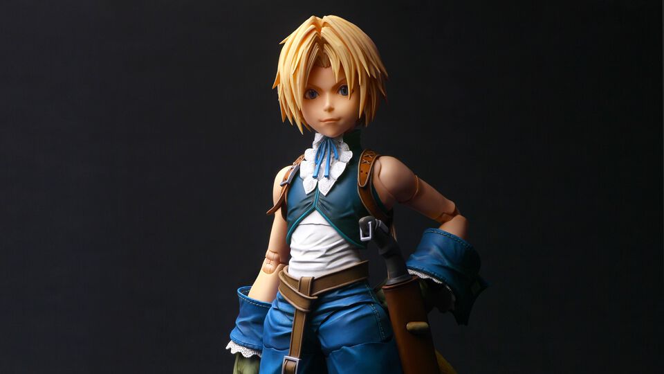 『FF9』ジタンの“PLAY ARTS 真”フィギュアが発売決定＆予約受付開始。メイジマッシャー、ダガー、戦闘中の表情を表現した顔パーツなどが付属。