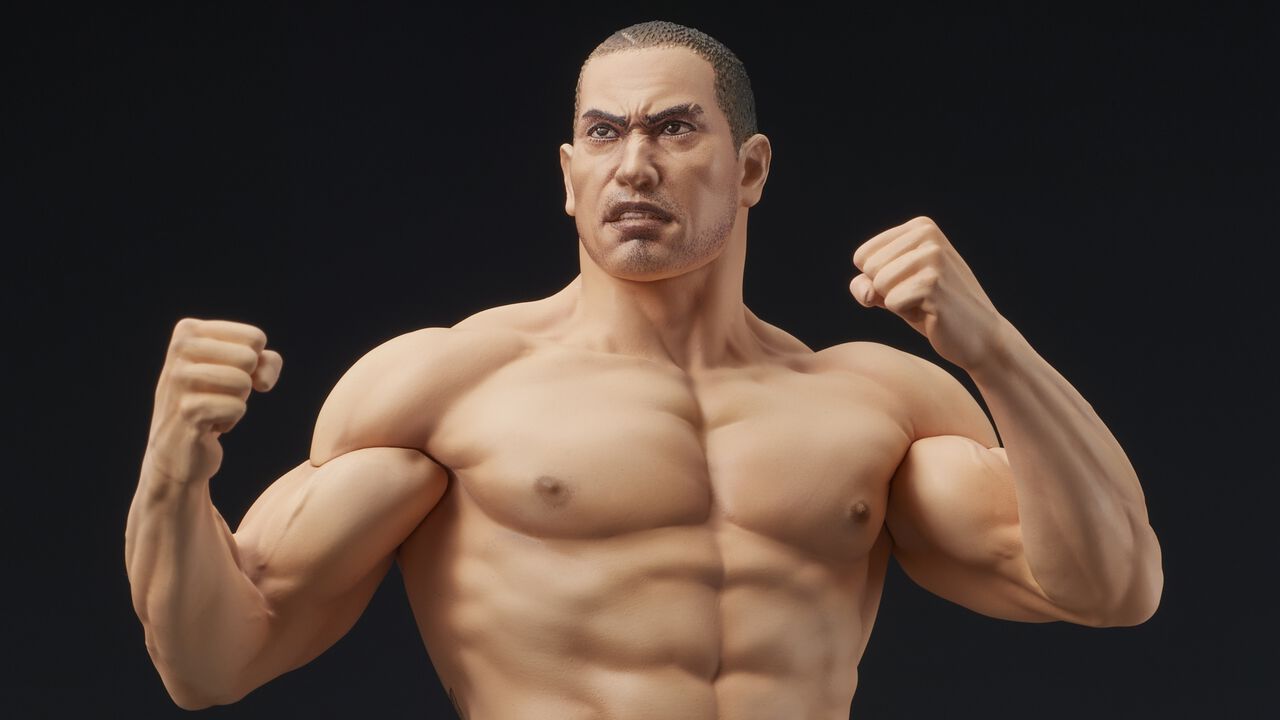 『龍が如く』刺青姿の冴島大河スタチューフィギュアが2026年1月に発売決定。DIG公式オンラインストア、セガストア オンライン限定特典は長髪姿の頭部差し替えパーツ。