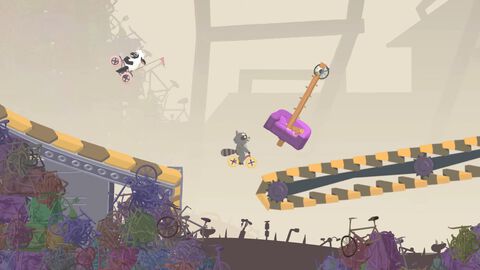 『Ultimate Sheep Raccoon』2025年冬に配信決定。『アルチキ』の流れを汲む最大8人のチャリ対戦パーティバトルゲーム【インディーワールド】