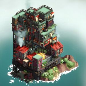 狭い土地なら上に重ねればヨシ!?『Pile Up！』は限られた敷地の上にどんどん建物を積み重ねる建設シミュレーション【電撃インディー#1086】