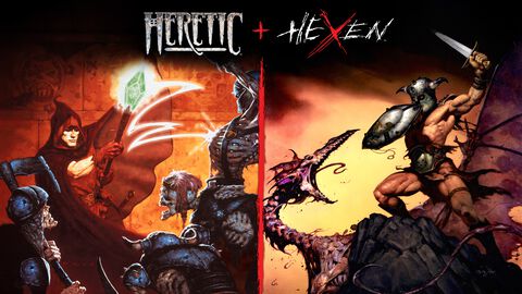 『Heretic + Hexen』往年の名作ファンタジーFPSが現行機向けリマスター＆日本語対応で配信開始