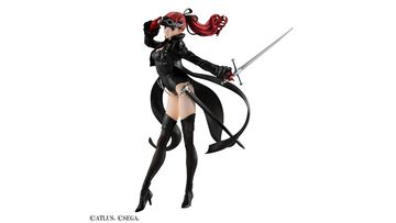 【P5R】『ペルソナ5ザ・ロイヤル』芳澤かすみの怪盗服姿のフィギュアが再販。仮面の下から覗く表情なども再現可能。特典としてA3タペストリーも付属