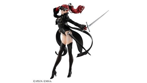 【P5R】『ペルソナ5ザ・ロイヤル』芳澤かすみの怪盗服姿のフィギュアが再販。仮面の下から覗く表情なども再現可能。特典としてA3タペストリーも付属