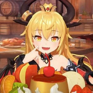 美少女系RPG『アビスディア』はお食事デートを楽しめる。女の子の食べっぷりや、幸せそうな表情がよい！