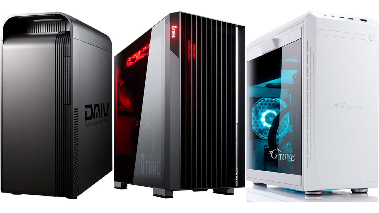 マウスコンピューターのゲーミングPCが最大9万円引き。RTX5090搭載デスクトップやRTX5070Ti搭載ノートが対象の“夏の大感謝セール”開催