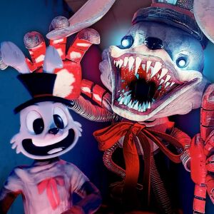 恐怖のマスコットキャラから逃げつつ、障害物を駆け抜けてゴールを競う『Finding Frankie』を実況プレイ【電撃インディー#1088】