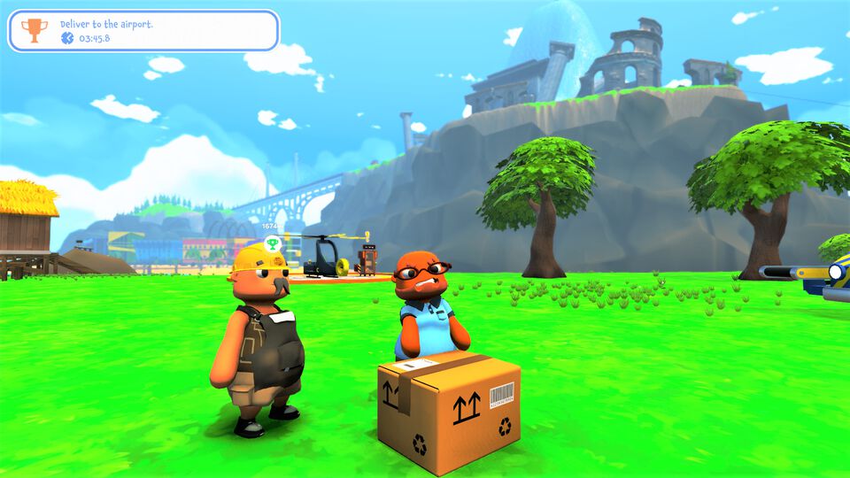 『Totally Reliable Delivery Service』ふにゃふにゃ配達員のハチャメチャ配送シミュレーションがEpic Gamesストアで無料配布中。人探しアドベンチャー『Hidden Folks』も