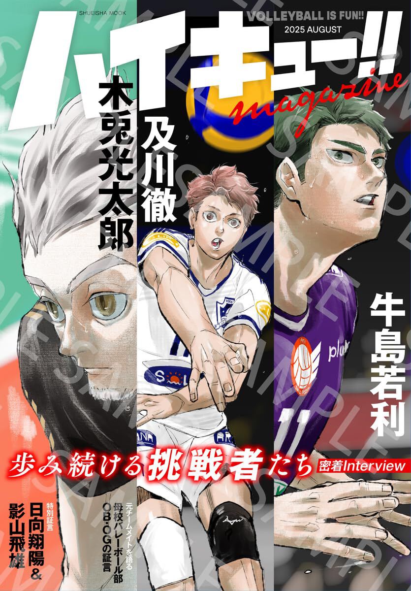ハイキュー!! マガジン』第2弾が発売。2025年に30歳になる及川
