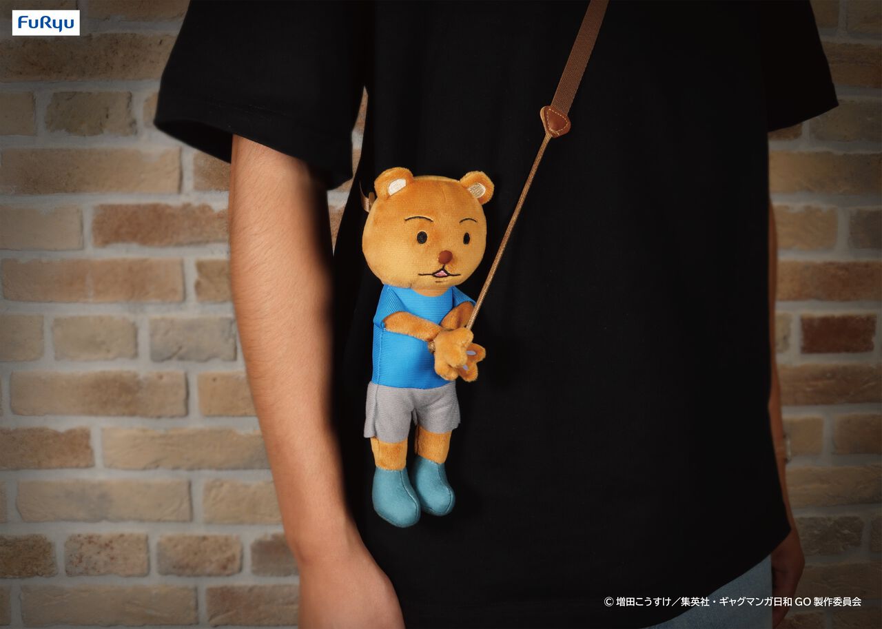 【クマ吉くん逮捕されポシェット】発表。“お縄”になった変態紳士をそのまま持ち歩ける。プライズ景品として12月ごろ登場予定