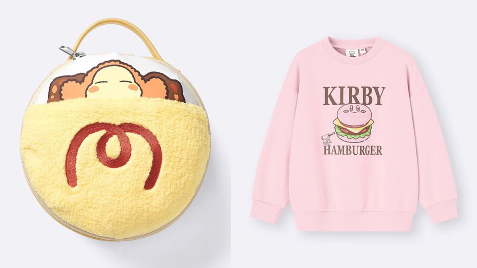 【カービィカフェ】GUコラボで“ワドルディのおひるねオムライス”がポーチに。ウィスピーウッズにスポットを当てた英国風アイテムが多数登場