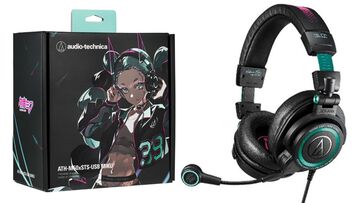 【初音ミク】コラボヘッドセットがオーディオテクニカより登場、8月22日10時より数量限定で販売。メインビジュアルは人気イラストレーター・LAM氏描き下ろし