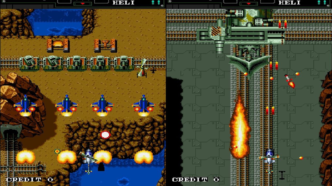 【アケアカ】『航空騎兵物語』8月21日に発売。1988年にSNKから発売されたシューティング。戦闘用ヘリを操縦して戦い、故郷に平和をもたらせ