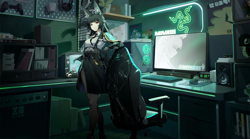 『ゼンゼロ』星見雅とRazerがコラボ。ゲーミングチェア、キーボード、マウス、マウスパッドで凛々しさや優雅さを表現【本日（8/22）予約開始】
