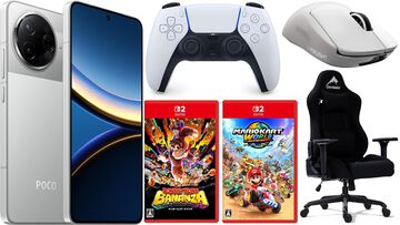【Amazonタイムセール】『ドンキーコング バナンザ』は16%オフ、DualSenseコントローラーもお得、Xiaomi POCO F7 Proが1.5万円引き