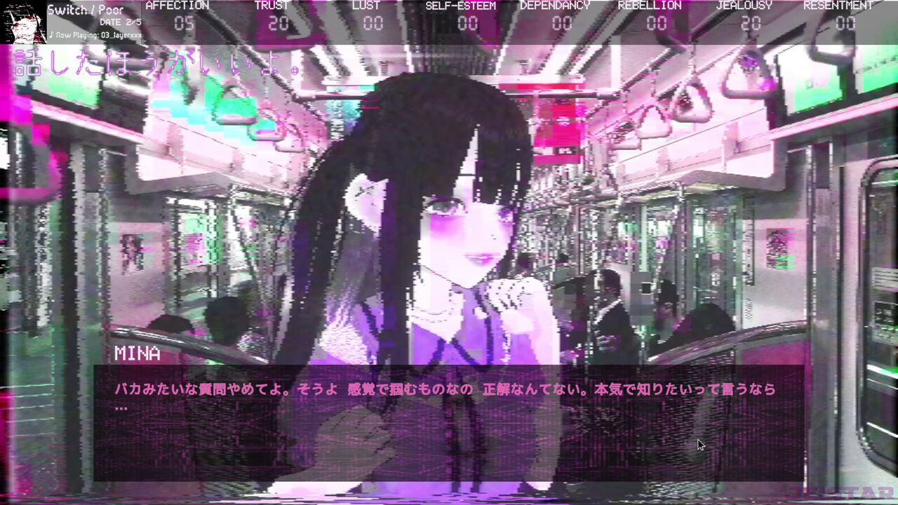 『Landmine Princess』カオティック地雷系少女デートシムが日本語対応。5回のデートとその中の選択で変わる結末。ただし“お決まりの展開”はぶち壊される