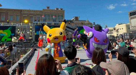 【USJ】DJピカチュウ・DJゲンガー登場“ポケモン・ハロウィーン”イベントリポ。DECO*27の音楽がアガる、ポケモンたちがかわいすぎる