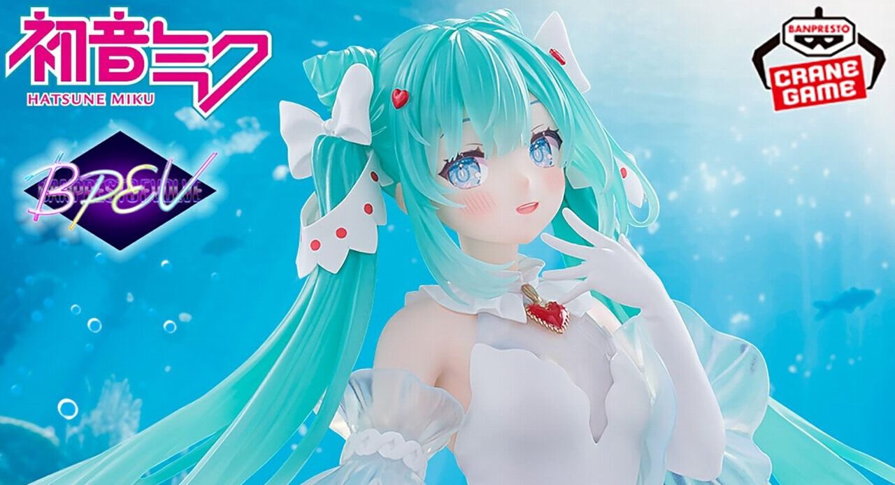 初音ミク】クリオネ衣装の新作フィギュアが幻想的で美しい。ふんだんに 