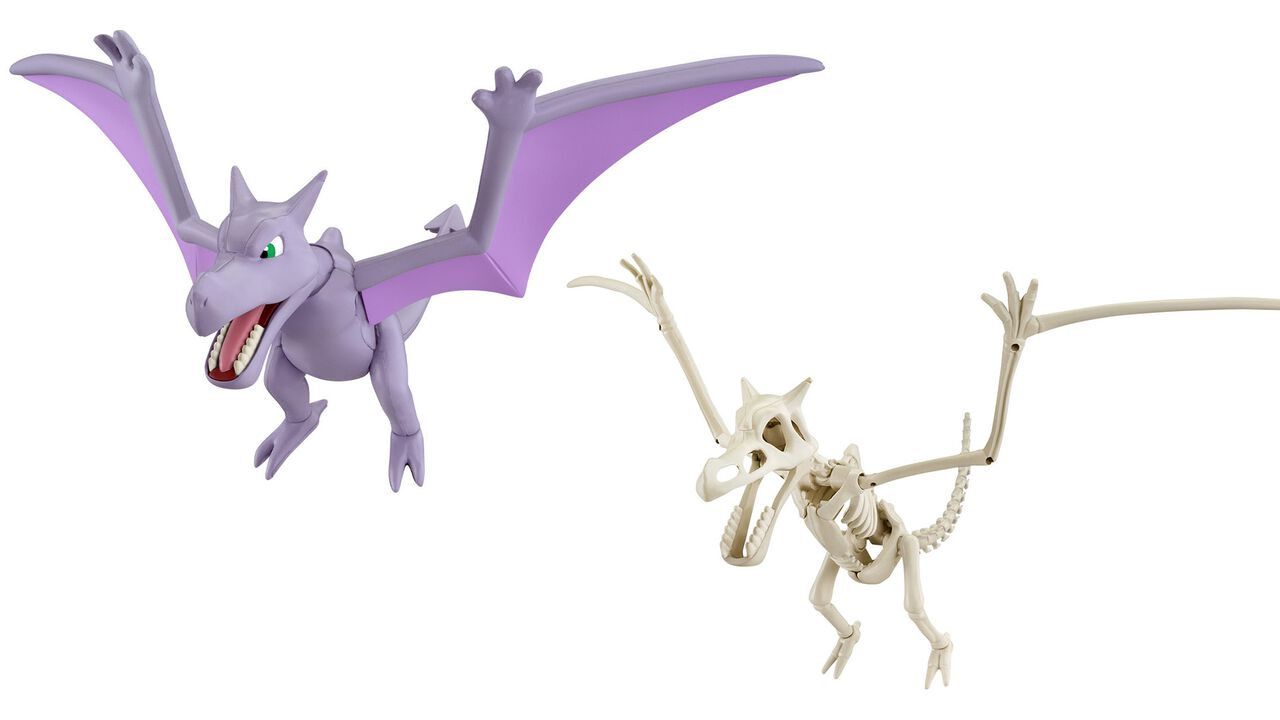 『ポケモン』プテラ＆ガチゴラスを“骨格”から組み立てられるプラモデルが発売決定。ポケプラカセキポケモンシリーズが新登場。2026年2月発売