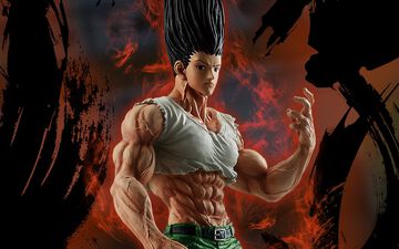『ハンターハンター』一番くじが本日（8/29）発売。ゴンさんのフィギュアは驚異の1メートル！ 天を衝くような髪や筋肉のクオリティもすごい