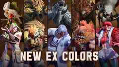 【スト6】『モンハンワイルズ』コラボが9月1日から開催。レ・ダウやアルシュベルドらをイメージしたEXカラーが登場。ハンターのエモートなどを入手できる投票イベントも