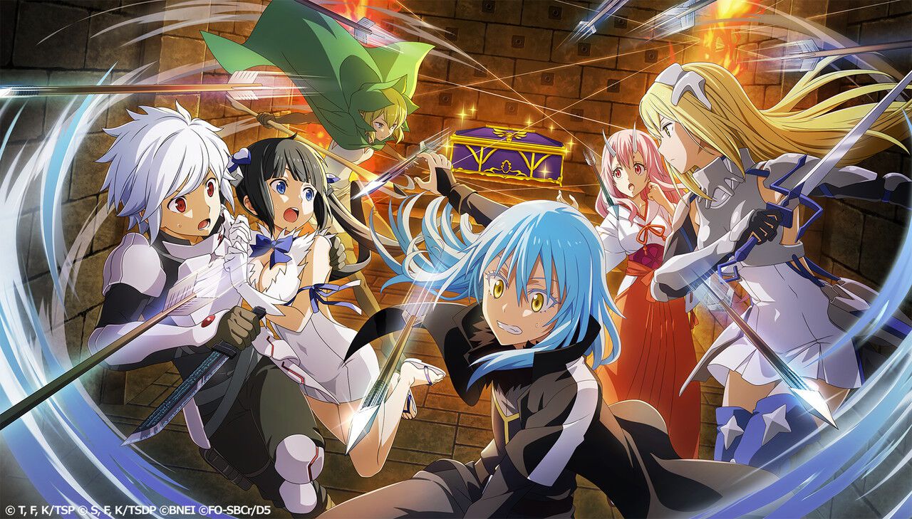 まおりゅう』×「ダンまち』コラボスタート。ヘスティア衣装のシュナが