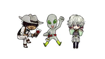 週刊ファミ通『グノーシア』グッズ付き限定版（10/16発売）予約受付中。ことり氏によるジョナス、しげみち、レムナンの描き下ろしイラストが公開