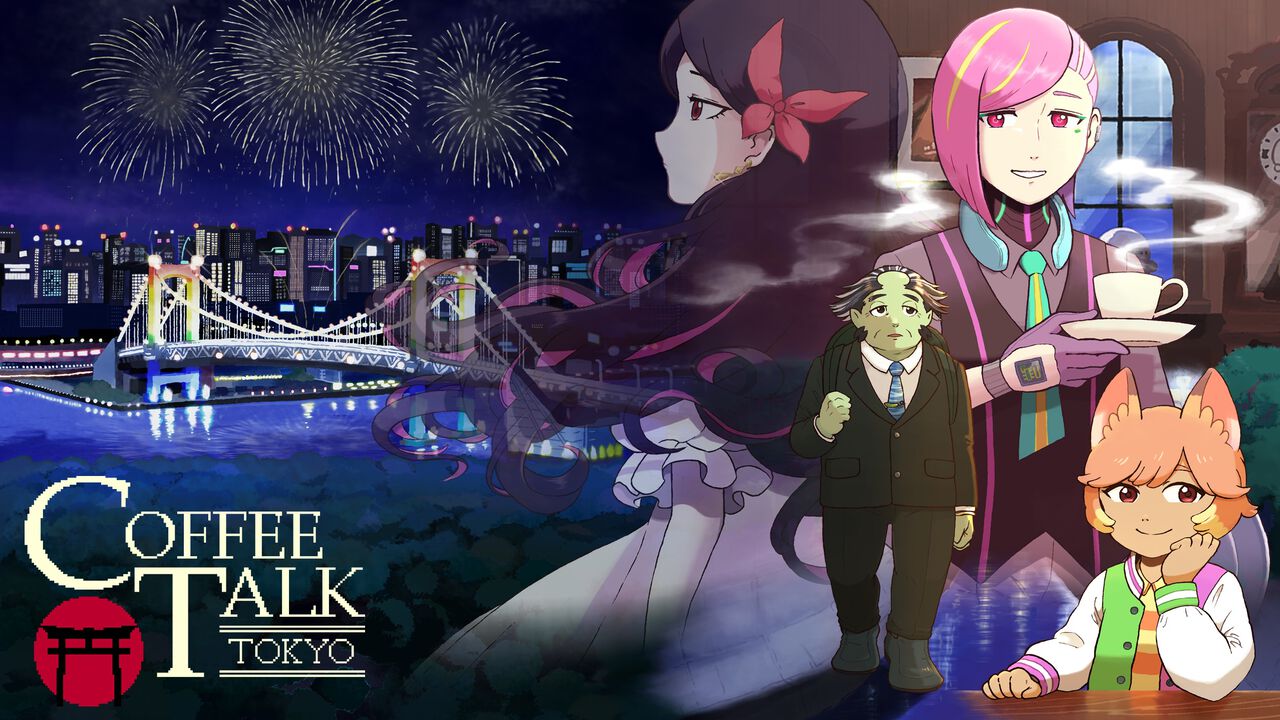 『コーヒートーク トーキョー』V2体験版が配信。1日目の全編をプレイでき、2日目も一部先行体験できる