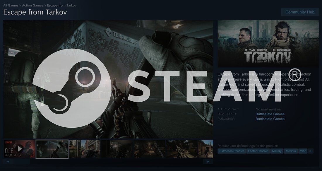 【タルコフ】『Escape from Tarkov』Steam版が発表、ストアページ近日公開予定。11月15日の正式(1.0)リリースに向けより遊びやすい環境に