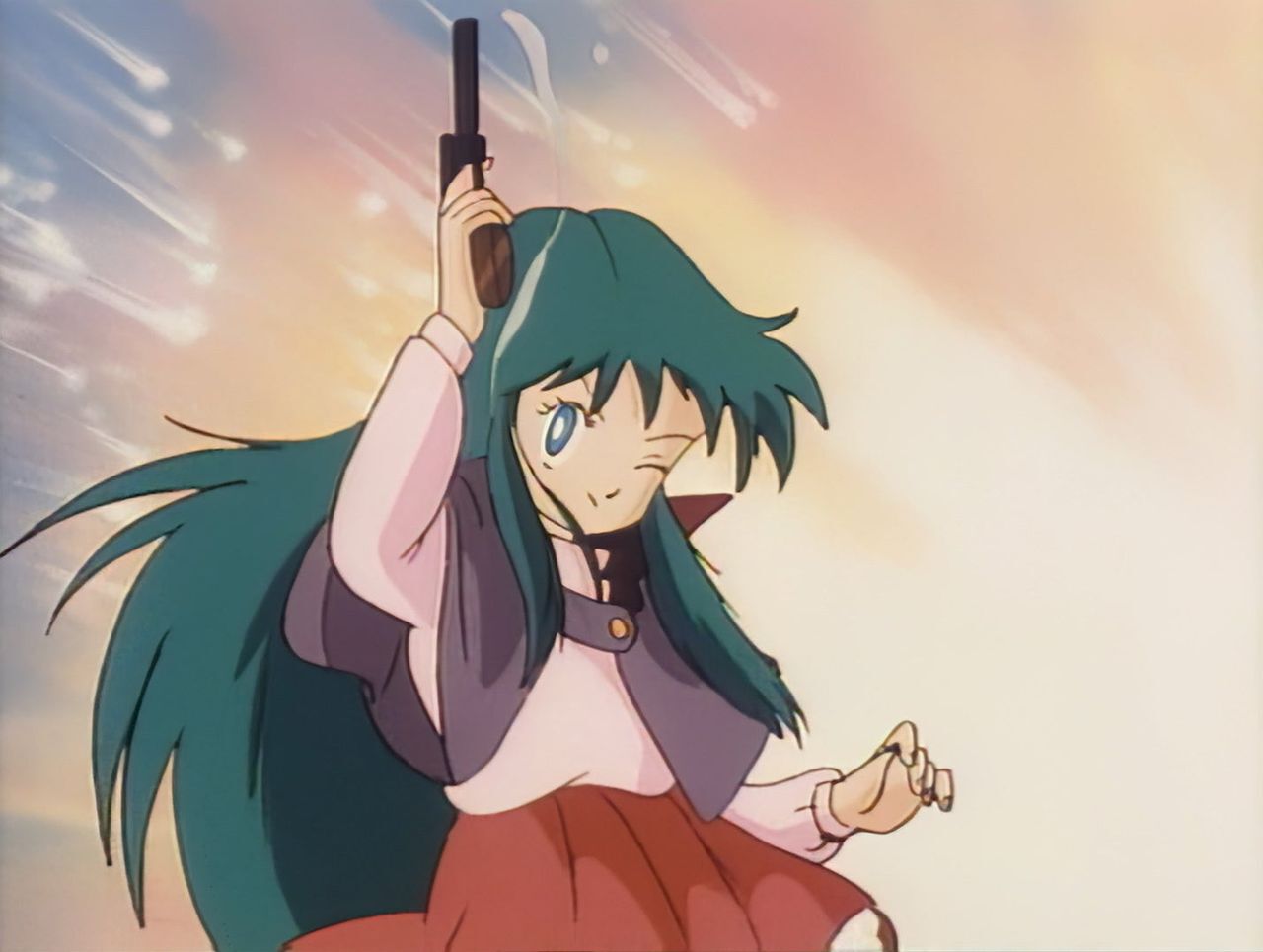 ドリームハンター麗夢 セル画 アニメ 2枚組 直筆背景 ドリームハンター麗夢 直筆 原画 セル画 アニメ 2枚組 Yahoo
