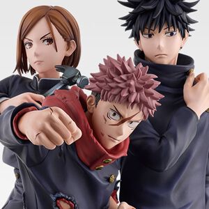 『一番くじ 呪術廻戦 5th anniversary』が10/31発売決定。虎杖悠仁、伏黒恵、釘崎野薔薇の《渋谷事変メモリアルフィギュア》がラストワン賞に！