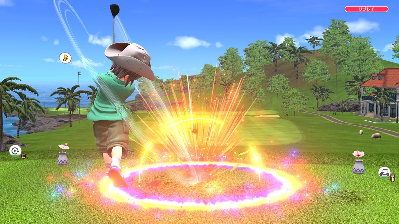 『みんなのGOLF WORLD』Switch/PS5で本日（9/4）発売。新モード“バラエティ”ではトルネードや障害物などコース上でハプニング満載