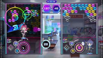 『QQQbeats!!!』バブルシューティング×音ゲーの対戦パズルゲームが9月18日発売。『唱』『ビビデバ』など人気曲を多数収録【キュキュキュビーツ】