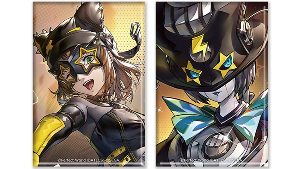 『ペルソナ5: The Phantom X』坂井綾香がグッズ化。ゲーム内イラストを使用したアクスタやアクリルスライドキーホルダー、缶バッジが登場【P5X】