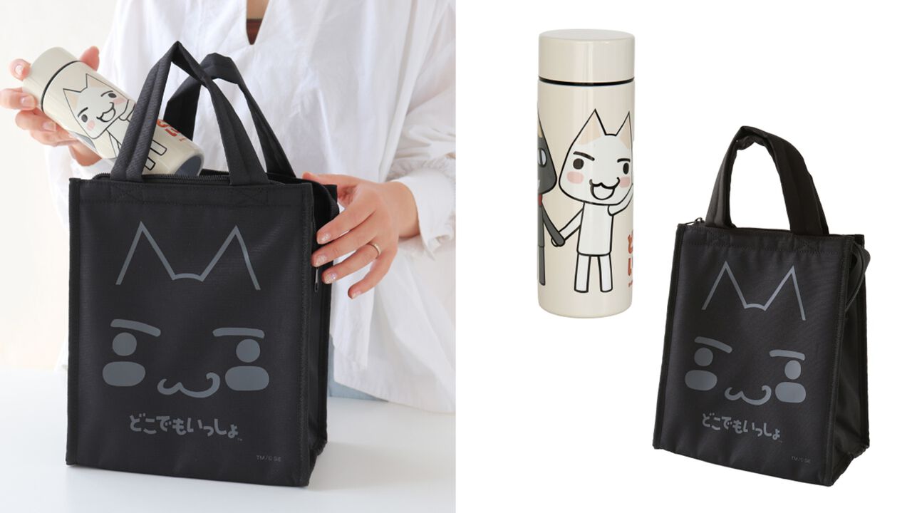 『どこでもいっしょ』トロとクロの新作グッズ登場。日常使いしやすい保冷・保温バッグとステンレスボトルがオンライン限定で販売開始