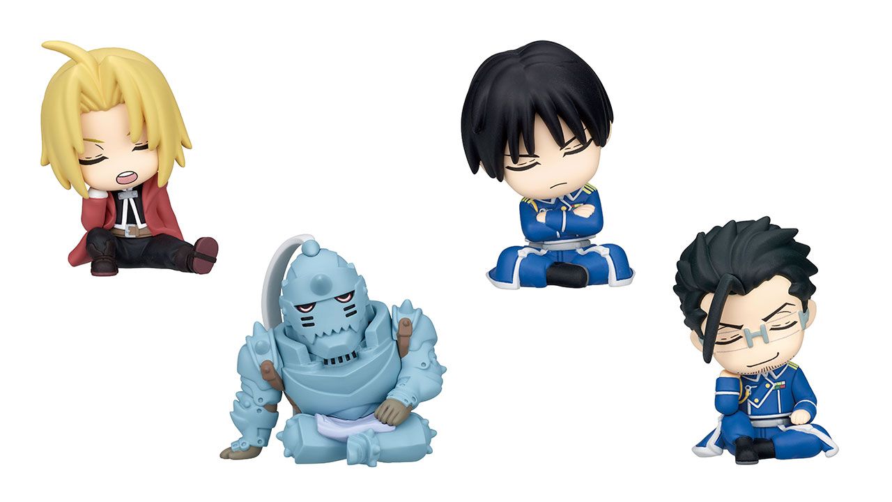 【ハガレン】『鋼の錬金術師』ミニチュアフィギュア“肩ズンFig.”にエド、アル、マスタング、ヒューズが仲間入り。かわいいガチャが10月下旬発売