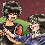 島本和彦『アオイホノオ』最新刊32巻。『炎の転校生』で作家の地位を確立するホノオ。謝恩会で挨拶をした高橋留美子先生から、まさかのお誘いが…!?