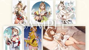 『ライザのアトリエ ～秘密トリロジー～ DX』購入特典まとめ。Amazonは描き下ろしクリアファイル、楽天はアートパネルやマグカップなど