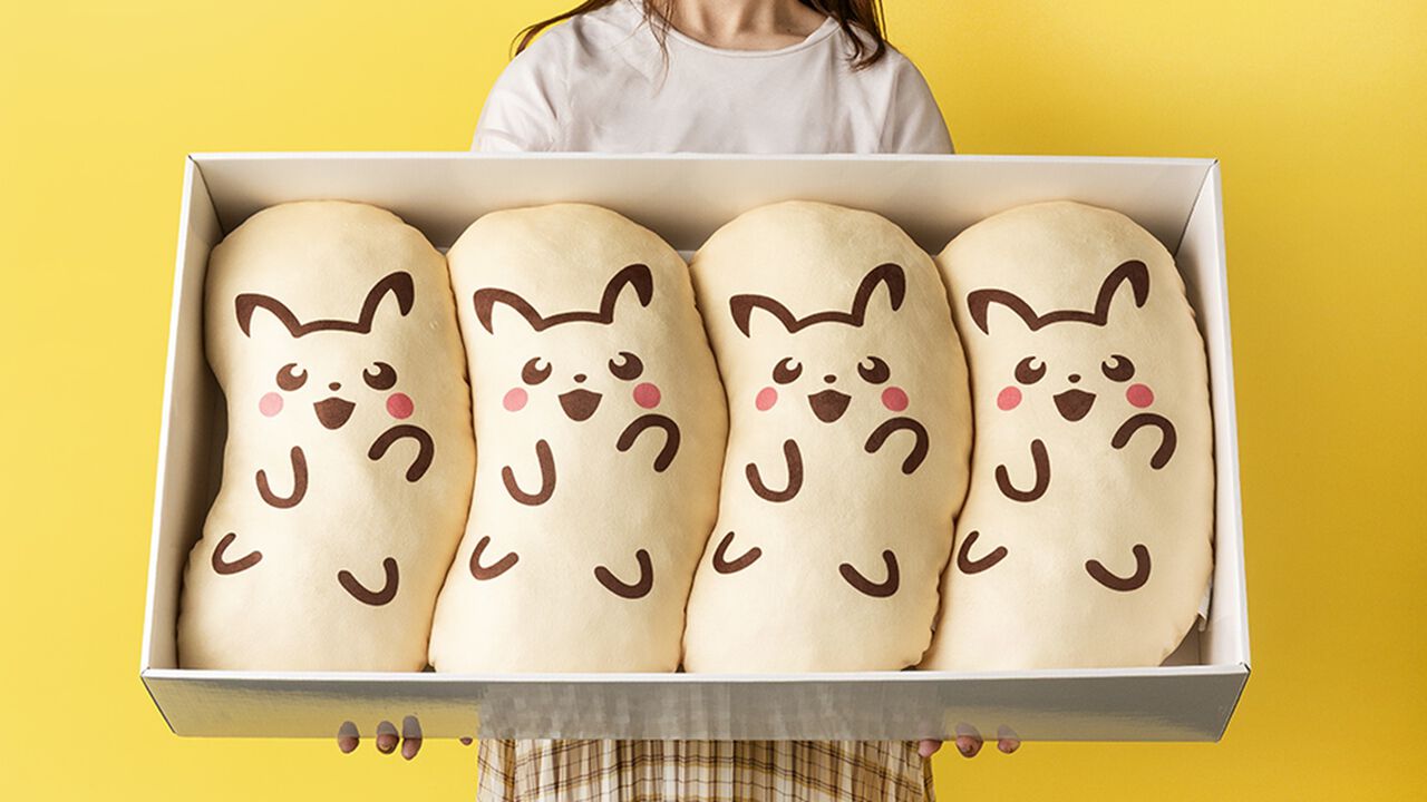 『ピカチュウ東京ばな奈』がふんわり巨大クッションに。抽選で25名に当たるXキャンペーンが9月10日開催。お菓子の箱もビッグサイズ