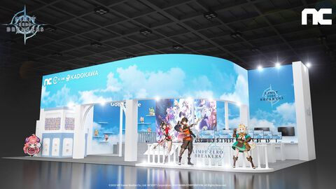 『リミットゼロ ブレイカーズ』が東京ゲームショウ2025に出展。試遊コーナーやキャラクターと撮影できるフォトゾーンが設置、ノベルティにはショッパーバッグ・Tシャツが用意【TGS2025】