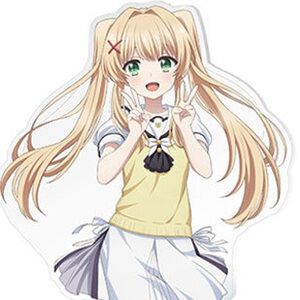 『サマポケ』紬と鴎が存在感満点のビッグサイズでアクスタに。むぎゅ！ むごっほ！