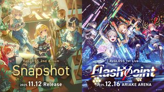 ReGLOSS、12月16日に有明アリーナでライブ開催。2ndアルバム『Snapshot』は11月12日にリリース【ホロライブ】