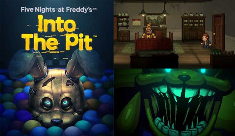 【FNaF】『Five Nights at Freddy's Into the Pit』パッケージ版が11月発売。少年が過去の世界へ引きずり込まれ･･････。シリーズ10周年作品は2Dアドベンチャー