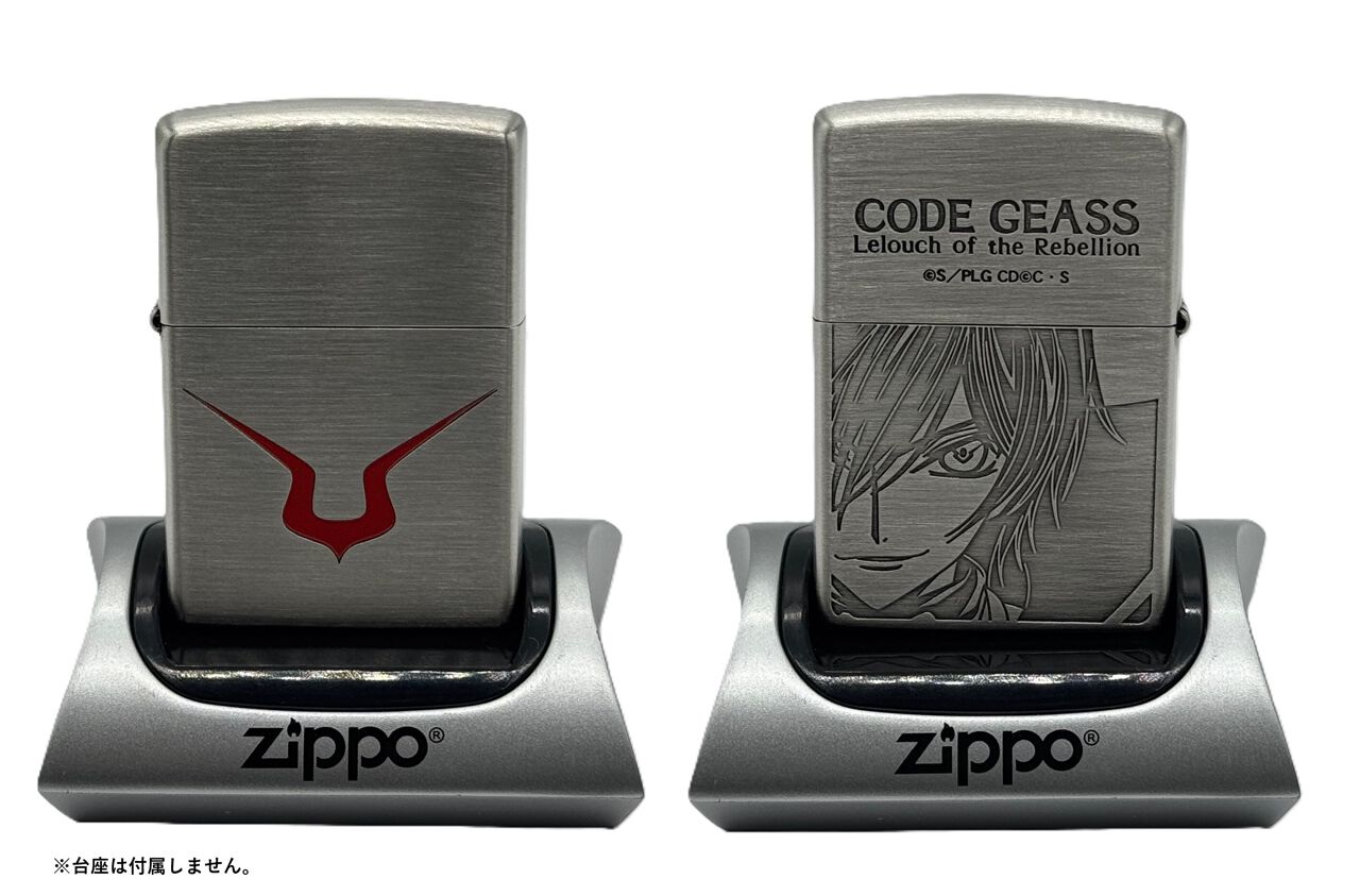 コードギアス 反逆のルルーシュ』Zippo2種（ルルーシュ/C.C.）が登場 