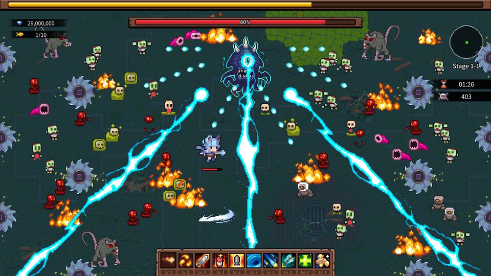 『キャットガールサバイバー』Steam版、続編『2』を東京ゲームショウに試遊出展。ネコ耳キャラが織りなすサバイバルアクションの新要素を先行体験
