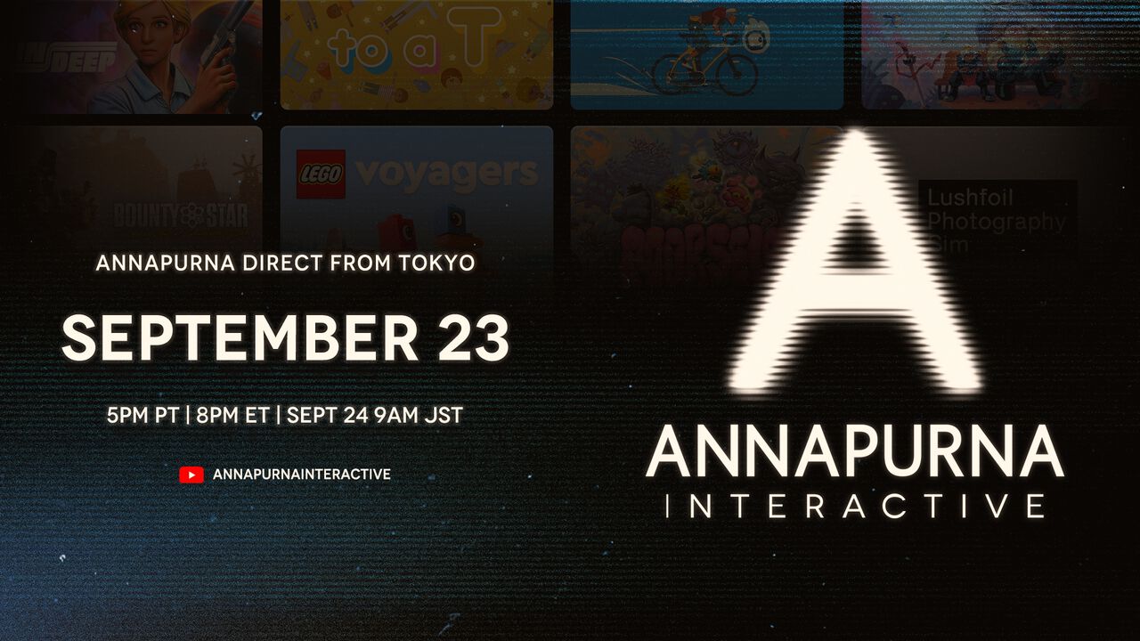 『Stray』『Outer Wilds』のパブリッシャーAnnapurna Interactiveが9月24日に新作3本を発表予定。新作はTGS2025に試遊出展