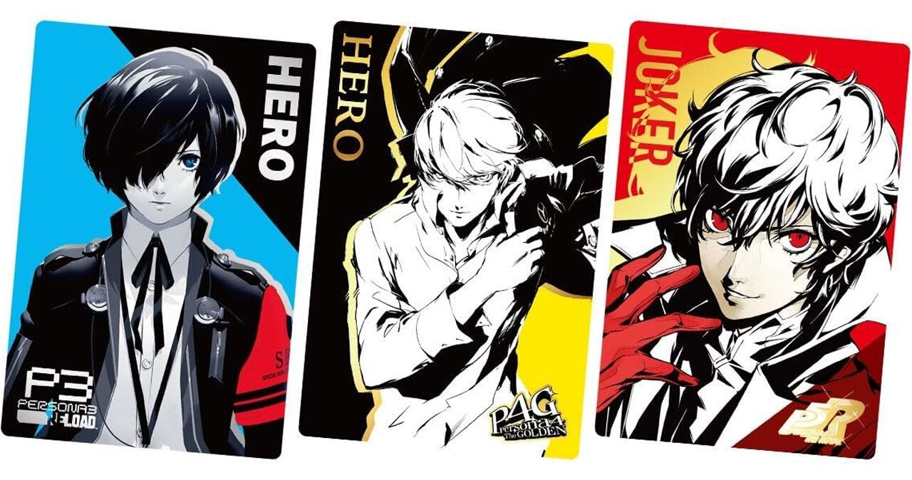 ペルソナ』シリーズのウエハース第2弾が好評販売中。『P3R』＆『P4G