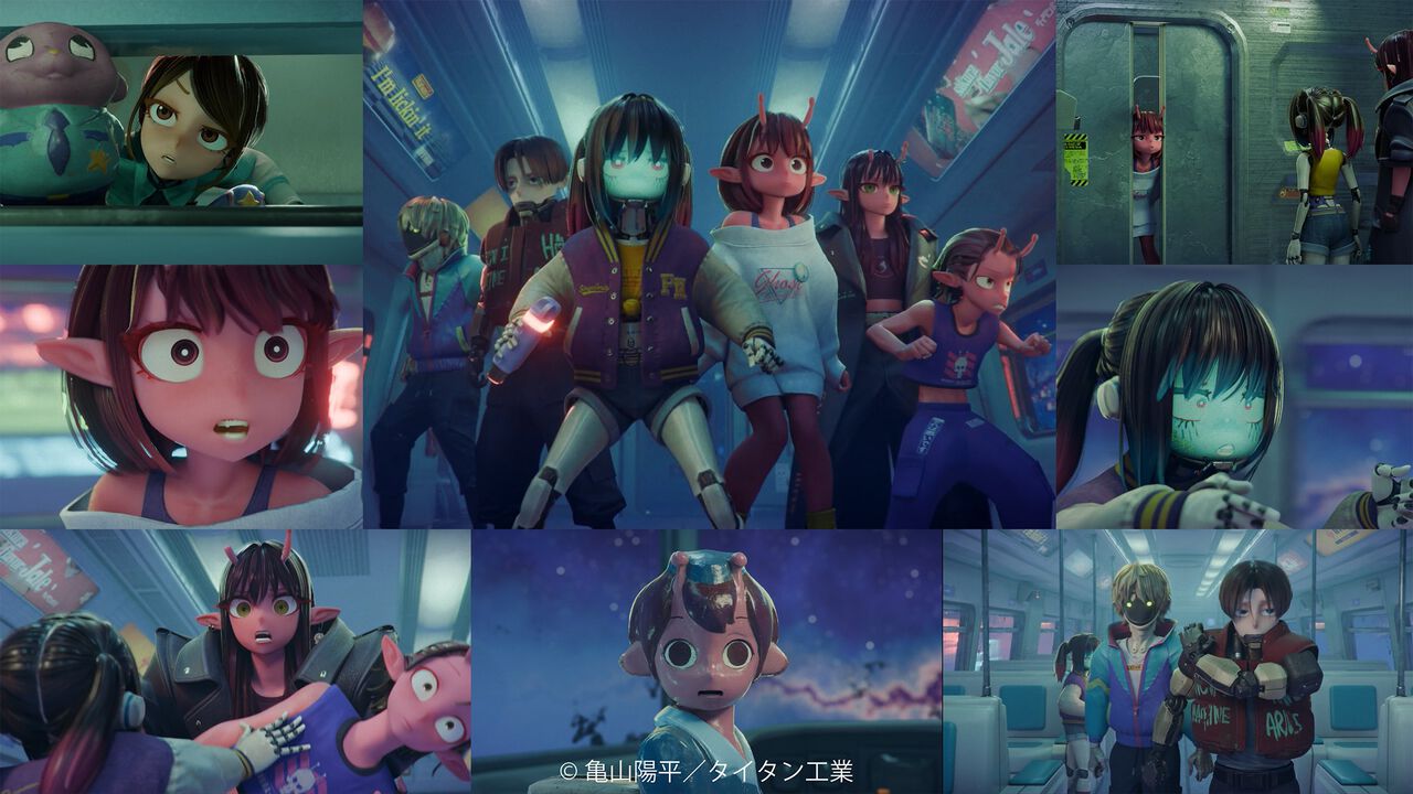 『銀河特急 ミルキーサブウェイ』劇場公開版が制作決定。全12話を再編集&新作パートも追加して映画館で。最終回配信後にサプライズ