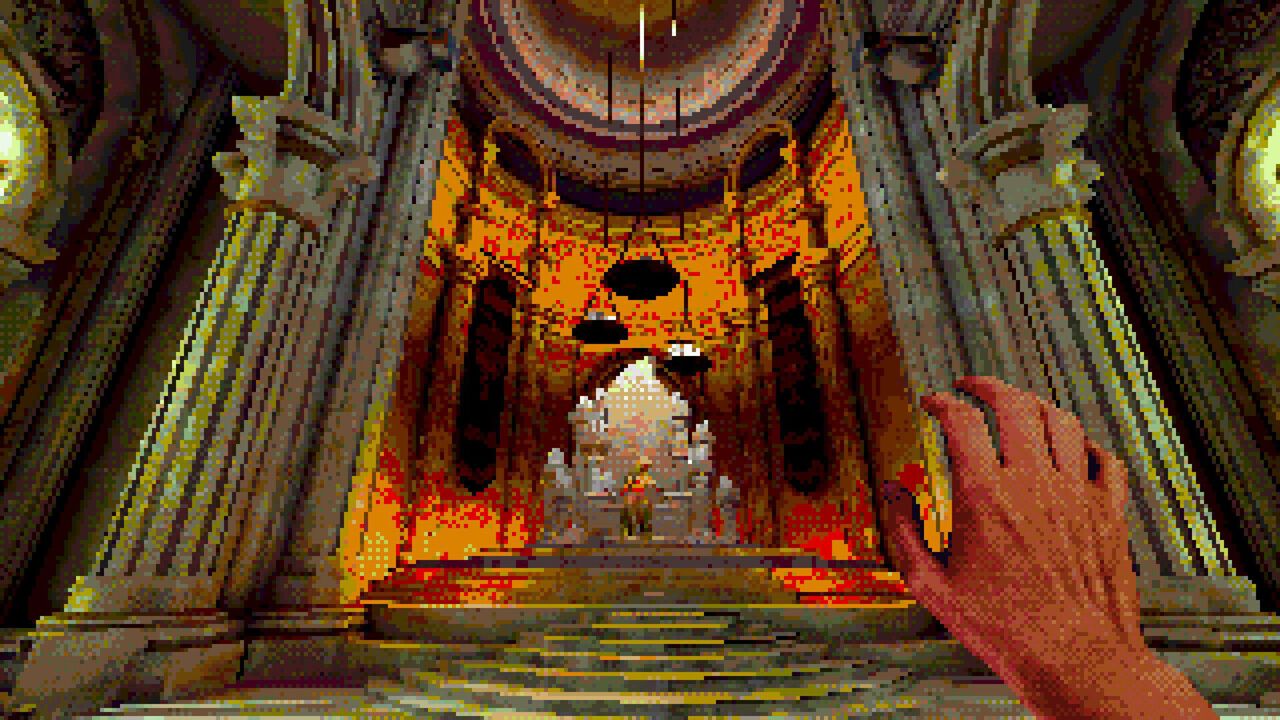 『Eclipsium』ローポリ風ビジュアルが目を惹くサイコロジカルホラーがSteamでリリース。淡い光を放つ“彼女”を頼りに奇妙な世界を探索